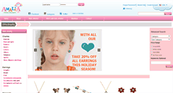 Desktop Screenshot of amaliajewelry.com